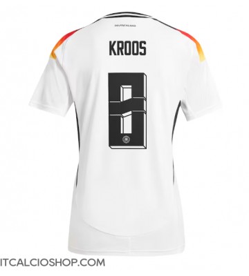 Germania Toni Kroos #8 Prima Maglia Femmina Europei 2024 Manica Corta